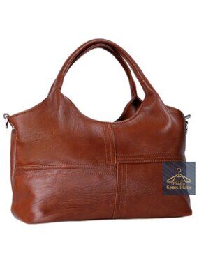Medium Vegan Leather Purses with Detachable Satchel Strap, Tote Hobo Bags,